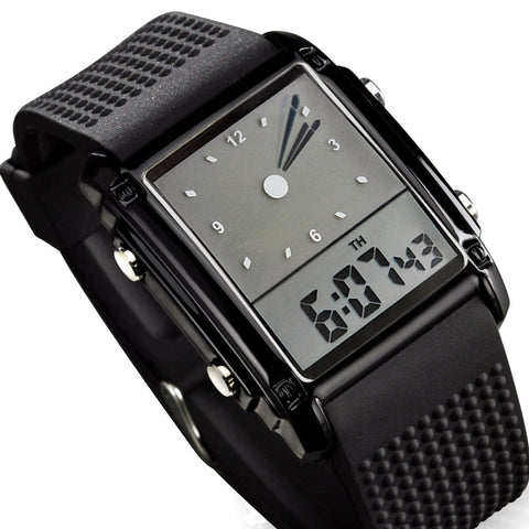 Image of Dual Time Digital Quartz Men Sports Watches
