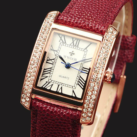 Image of Ladies Casual Crystal Quartz Sport Wristwatch