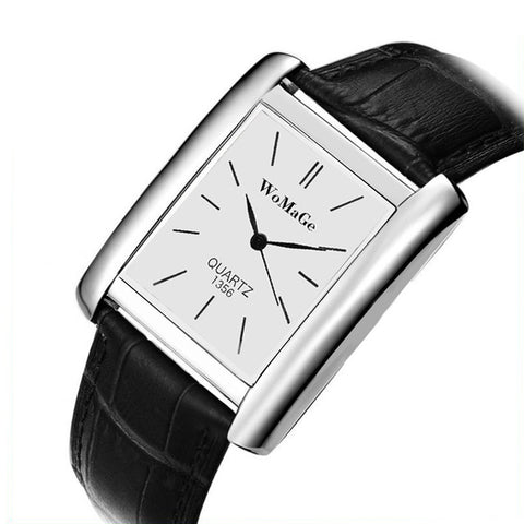 Image of Leather Straps Wrist Women Watch