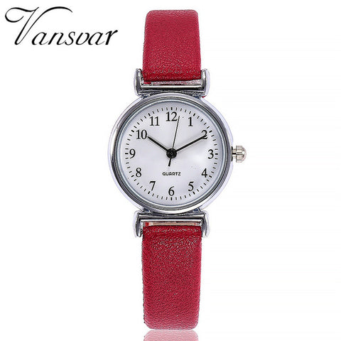 Image of Women Retro Small Dial Simple Casual Watch