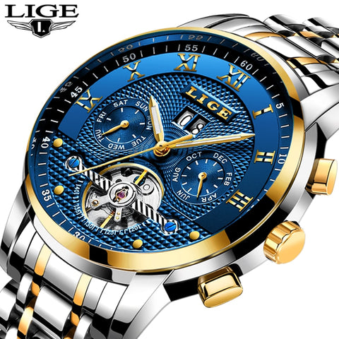 Image of Luxury Automatic Mechanical Men Watch