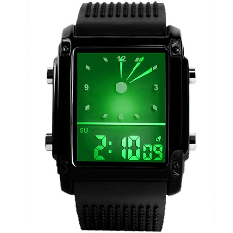 Image of Dual Time Digital Quartz Men Sports Watches