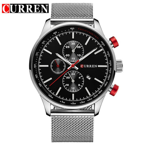 Image of Fashion Casual Full Steel Sports Watch