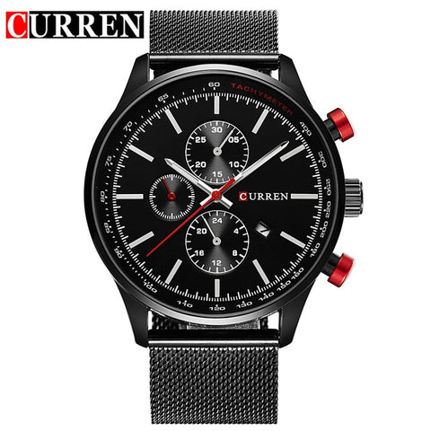 Image of Fashion Casual Full Steel Sports Watch