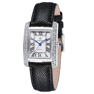 Ladies Casual Crystal Quartz Sport Wristwatch