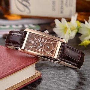 Rectangular Strap Quartz Women Watch