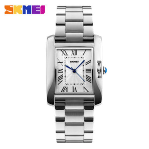 Luxury Stainless Steel Analog Quartz Women Watch