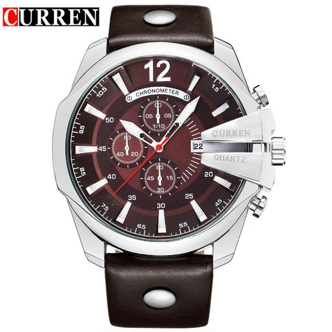 Image of Super Man Luxury Brand CURREN Watch