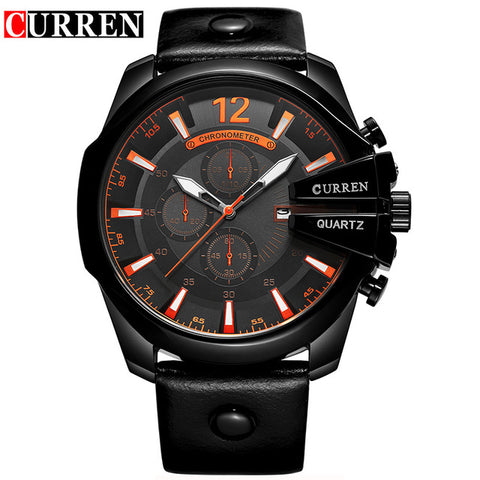 Image of Super Man Luxury Brand CURREN Watch