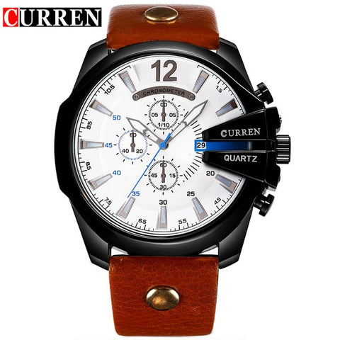 Image of Super Man Luxury Brand CURREN Watch