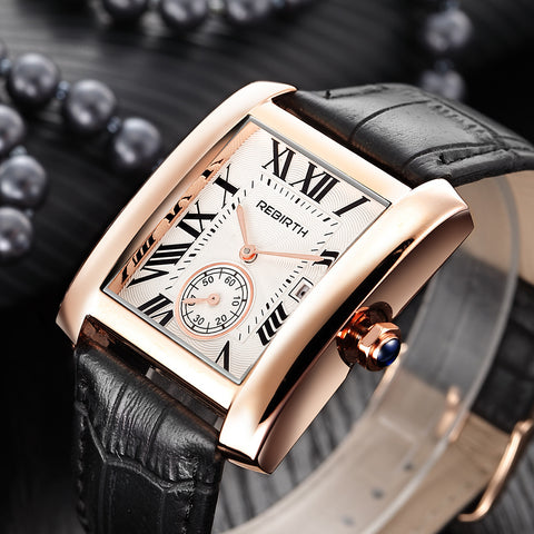 Image of Vintage Women Leather Quartz Watch