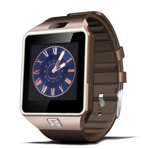 Image of Intelligent Digital Sport Gold Smart Watch