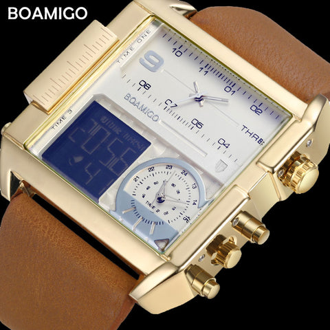 Image of Man Military chronograph digital Watch