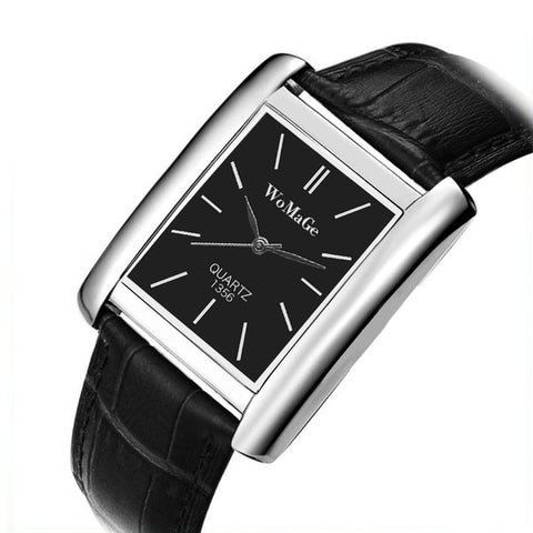 Image of Leather Straps Wrist Women Watch