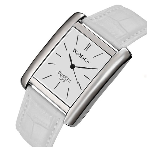 Image of Leather Straps Wrist Women Watch