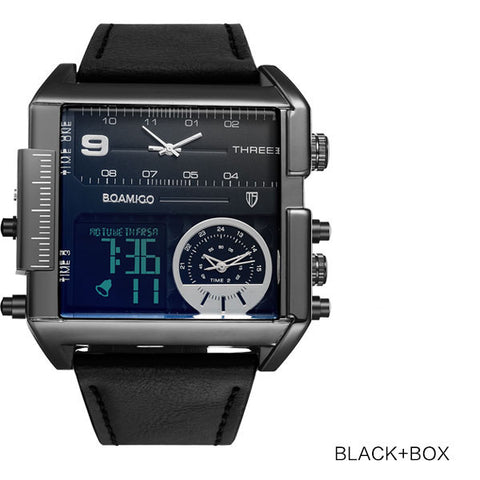 Image of Man Military chronograph digital Watch