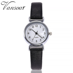Women Retro Small Dial Simple Casual Watch
