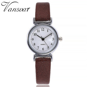 Women Retro Small Dial Simple Casual Watch