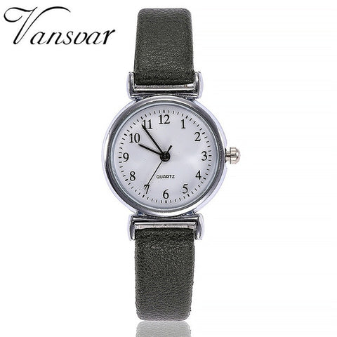 Image of Women Retro Small Dial Simple Casual Watch