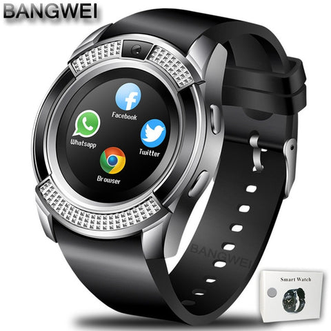 Image of BANGWEI Men Women Smart WristWatch