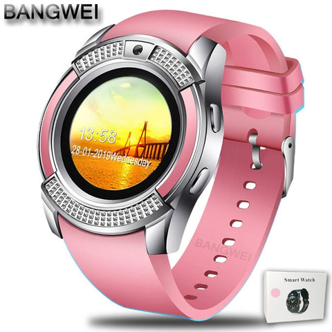 Image of BANGWEI Men Women Smart WristWatch