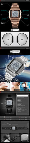 Image of LED Digital Waterproof Men's Sports Watches