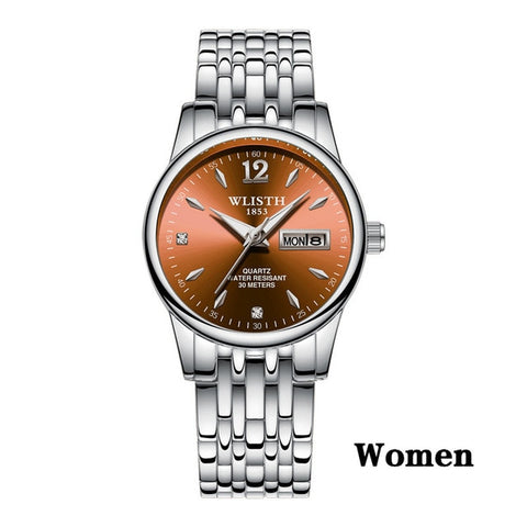 Image of Rose Gold Stainless Steel Ladies Wristwatch