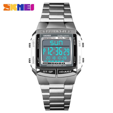 Image of Electronic LED Waterproof Mens Watch