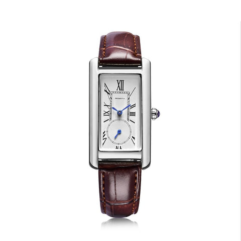 Image of Leather Quartz Women Watch