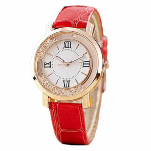 Luxury Rhinestone Diamond Ladies Dress Quartz Wristwatch