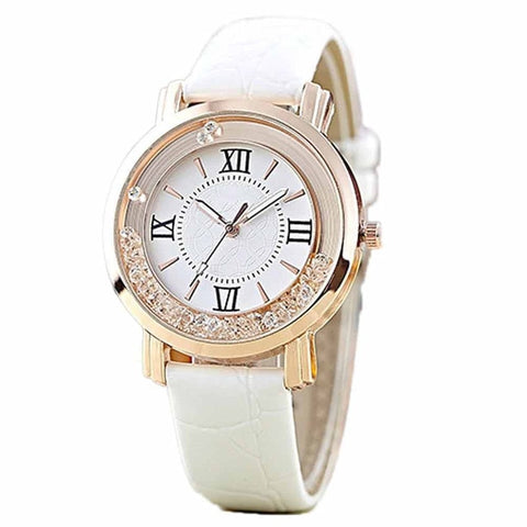 Image of Luxury Rhinestone Diamond Ladies Dress Quartz Wristwatch