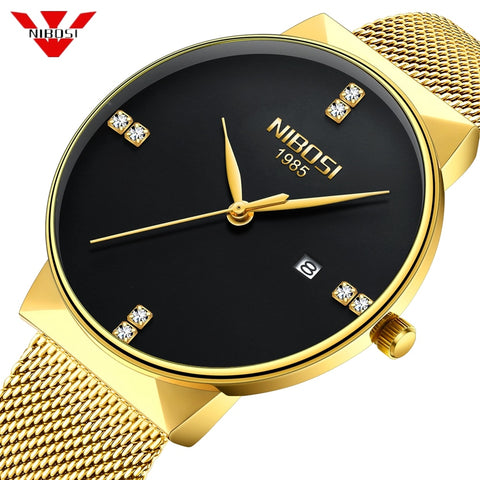 Image of Men Fashion Sport Quartz Diamond Simple Clock