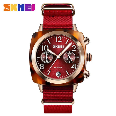 Image of Waterproof Stopwatch Multi-dial Quartz Watch