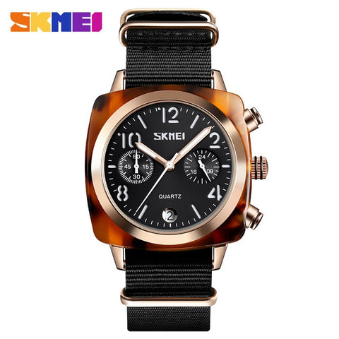 Image of Waterproof Stopwatch Multi-dial Quartz Watch