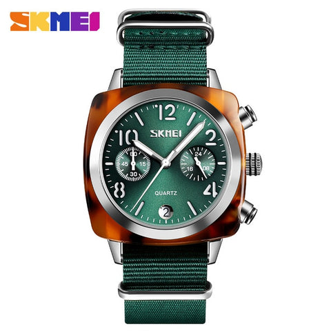 Image of Waterproof Stopwatch Multi-dial Quartz Watch