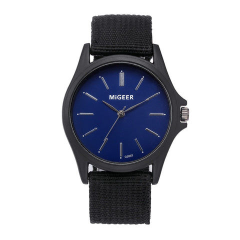 Image of Classic Men Watch Wrist Nylon Mesh Belt