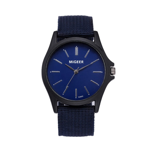 Image of Classic Men Watch Wrist Nylon Mesh Belt