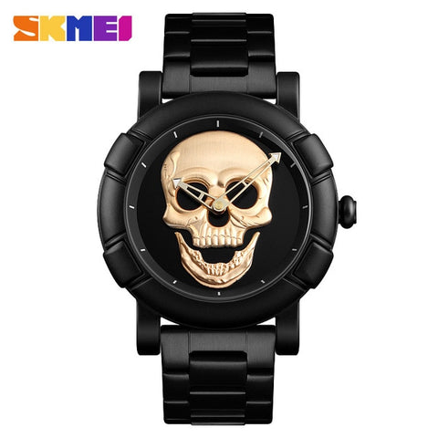 Image of Top Brand Luxury Skull Men Watch