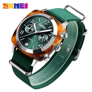 Waterproof Stopwatch Multi-dial Quartz Watch