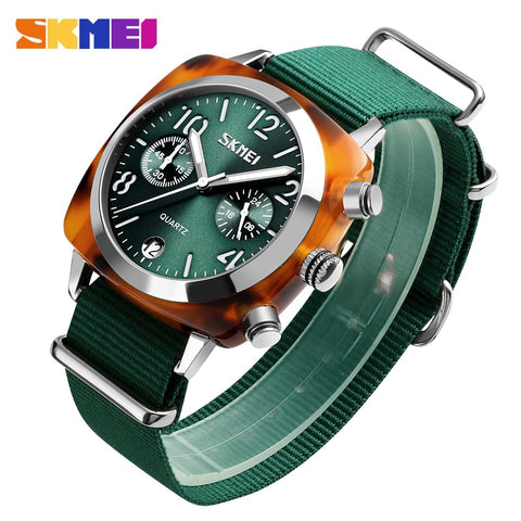 Image of Waterproof Stopwatch Multi-dial Quartz Watch